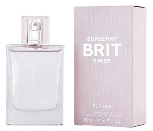 Burberry eau de toilette for her brit sheer 50ml online shopping billigt tilbud shoppetur