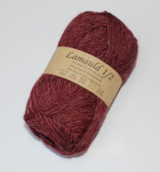 CaMaRose Lamauld 1/2 - Bordeaux farve 6929 - 50g online shopping billigt tilbud shoppetur