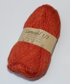 CaMaRose Lamauld 1/2 - Brændt orange farve 6010 - 50g online shopping billigt tilbud shoppetur