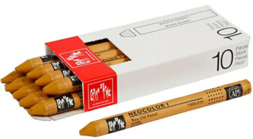 Caran d'ache genéve neocolor 1 ochre 10 stk. online shopping billigt tilbud shoppetur