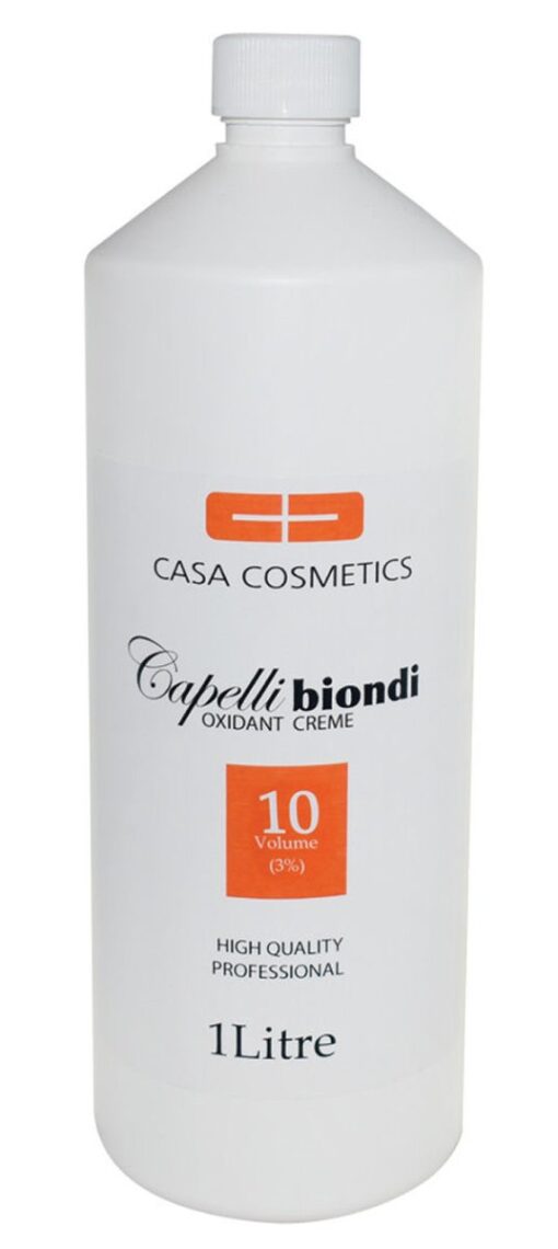 Casa cosmetics capelli biondi oxidant creme 10 volume 3% 1L online shopping billigt tilbud shoppetur