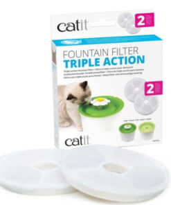 Catit fountain filter triple action 2 stk. online shopping billigt tilbud shoppetur