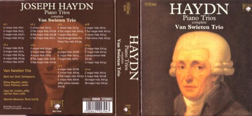 Cdbox haydn - piano trios complete van swieten trio 10 cd'er online shopping billigt tilbud shoppetur