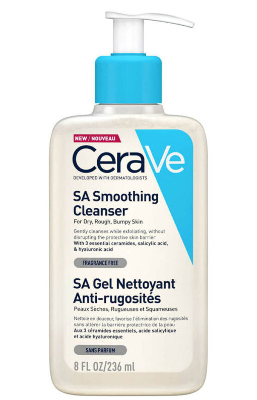 Cerave SA smoothing cleanser 236ml online shopping billigt tilbud shoppetur