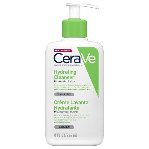 Cerave hydrating cleanser for normal to dry skin 236ml online shopping billigt tilbud shoppetur