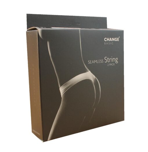 Change Seamless String Trusser i Hvide Str. Large 2 Pack online shopping billigt tilbud shoppetur