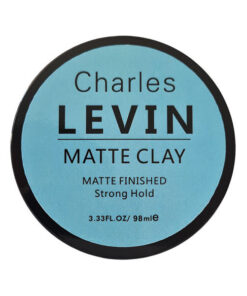 Charles levin barbers clay matte clay matte finish strong hold blå 98ml online shopping billigt tilbud shoppetur