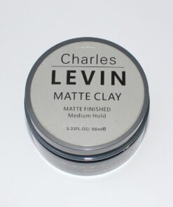 Charles levin barbers clay matte clay matte finished medium hold 98ml online shopping billigt tilbud shoppetur