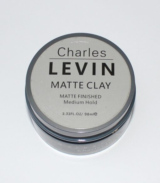 Charles levin barbers clay matte clay matte finished medium hold 98ml online shopping billigt tilbud shoppetur