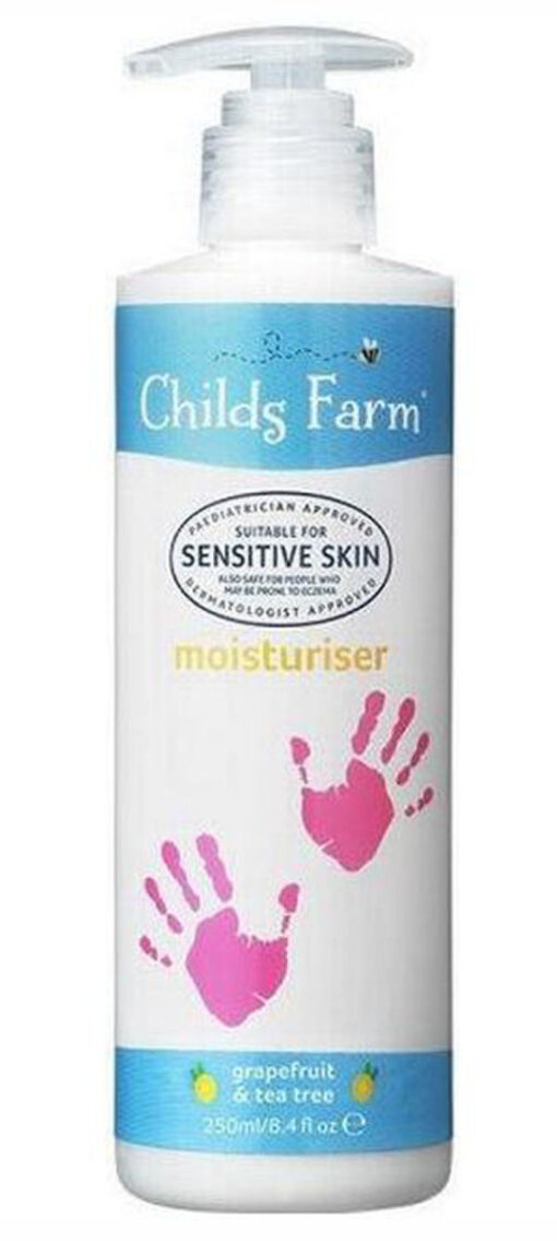 Childs farm moisturiser grapefruit & tea tree suitable for sensitive skin 250ml online shopping billigt tilbud shoppetur