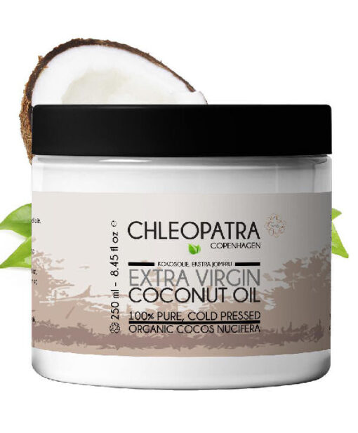 Chleopatra copenhagen extra virgin coconut oil 60ml online shopping billigt tilbud shoppetur