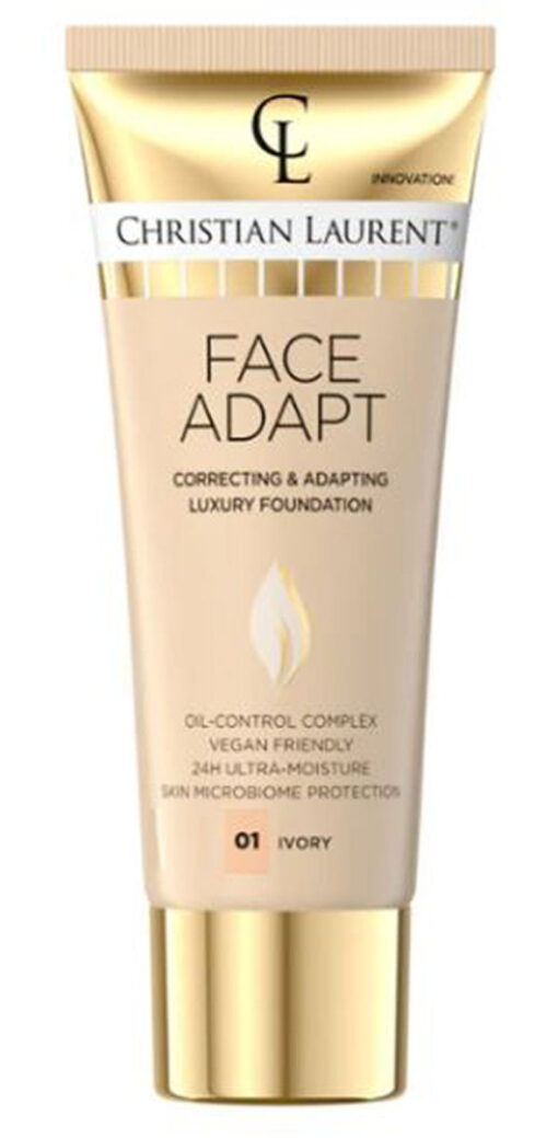 Christian laurent face adapt correction & adapting luxury foundation 01 ivory 30ml online shopping billigt tilbud shoppetur