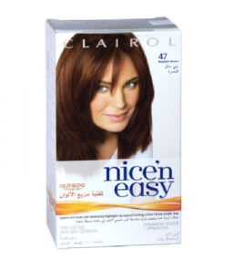 Clairol nice'n easy permanent colour 47 reddish brown online shopping billigt tilbud shoppetur