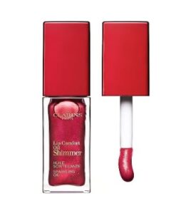 Clarins lip comfort oil shimmer 08 burgundy wine 7ml online shopping billigt tilbud shoppetur