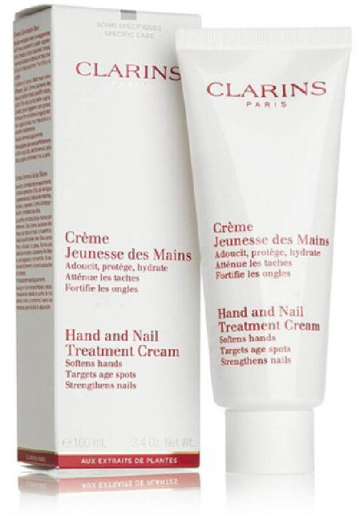 Clarins paris hand and nail treatment cream 100ml online shopping billigt tilbud shoppetur