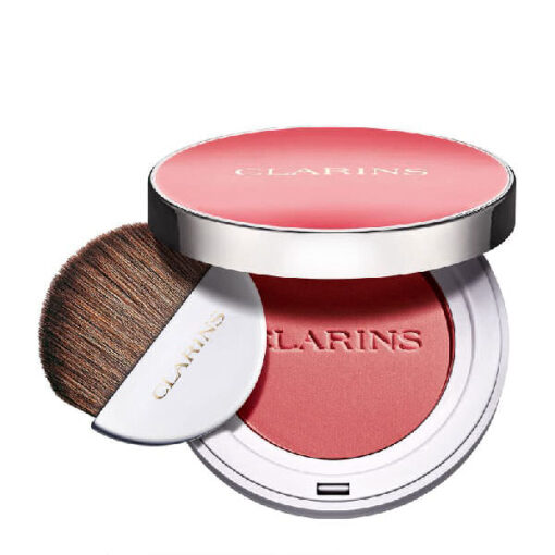 Clarins paris joli blush radiance & colour long-wearing blush 02 cheeky pink 5g online shopping billigt tilbud shoppetur