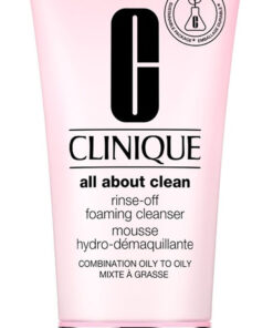 Clinique all about clean rinse-off foaming cleanser 150ml online shopping billigt tilbud shoppetur