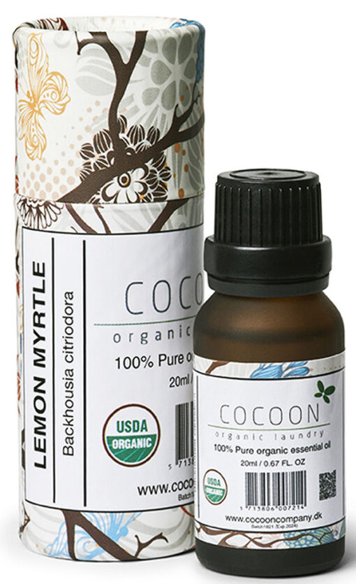 Cocoon organic laundry 100% pure organic essential oil lemon myrtle 20ml online shopping billigt tilbud shoppetur