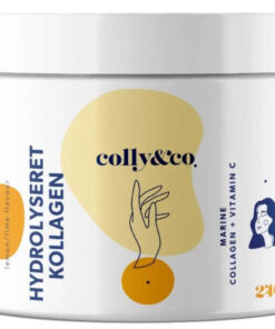 Colly & co hydrolyseret kollagen lemon-lime flavour 240g online shopping billigt tilbud shoppetur