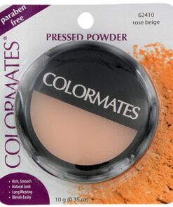 Colormates pressed powder 62410 rose beige 10g online shopping billigt tilbud shoppetur