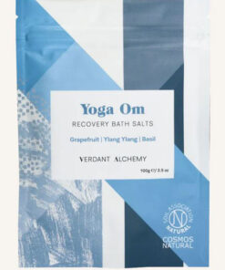 Cosmos natural yoga om recovery bath salts grapefruit ylang ylang basil 100g online shopping billigt tilbud shoppetur