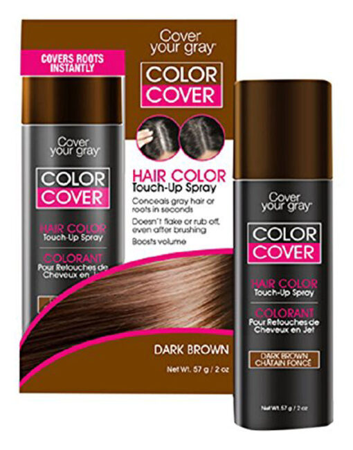 Cover your grey color cover root conceal touch-up spry dark brown 57g online shopping billigt tilbud shoppetur