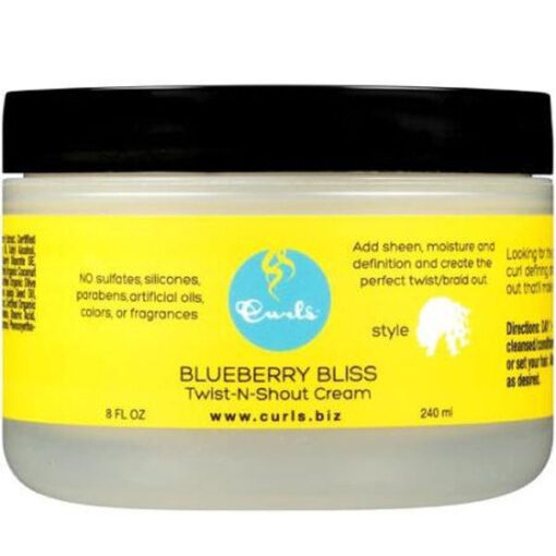 Curls blueberry bliss twist-n-shout cream 240ml online shopping billigt tilbud shoppetur