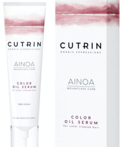 Cutrin ainoa weightless care color oil serum for color treated hair 40ml (æske upæn) online shopping billigt tilbud shoppetur