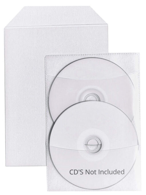 DVD sleeves with flap no. 10281 100 stk. online shopping billigt tilbud shoppetur