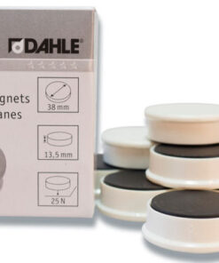 Dahle magneter 38mm hvid 10 stk. online shopping billigt tilbud shoppetur