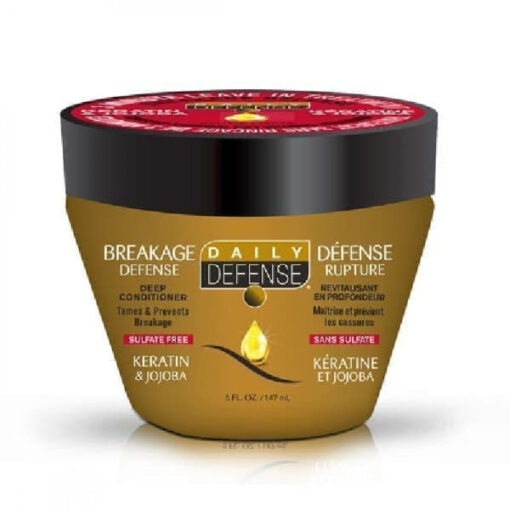 Daily defense 3 minute leave in treatment deep conditioner keratin & jojoba 147ml online shopping billigt tilbud shoppetur