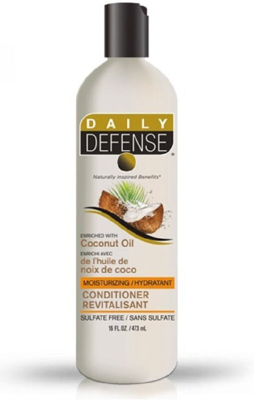 Daily defense conditioner revitalisant enriched with coconut oil 473ml online shopping billigt tilbud shoppetur