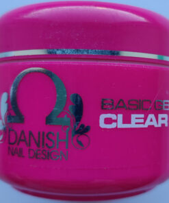 Danish nail design basic gel clear 30g online shopping billigt tilbud shoppetur