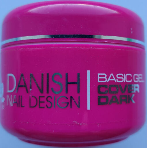 Danish nail design basic gel cover dark 30g online shopping billigt tilbud shoppetur