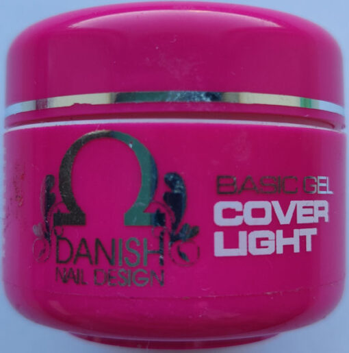 Danish nail design basic gel cover light 15g online shopping billigt tilbud shoppetur