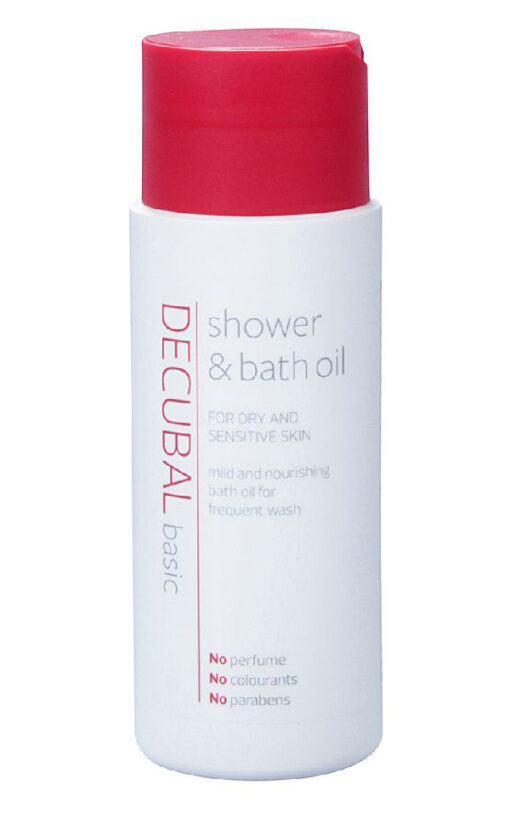 Decubal basic shower & bath oil 200ml online shopping billigt tilbud shoppetur