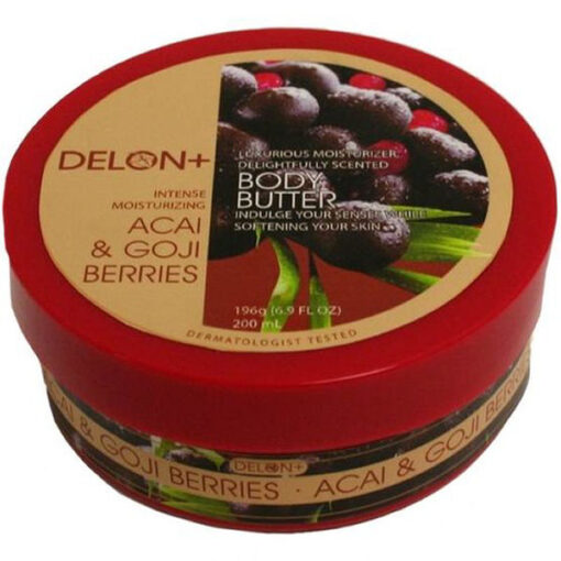 Delon body butter acai & goji berries 200ml online shopping billigt tilbud shoppetur