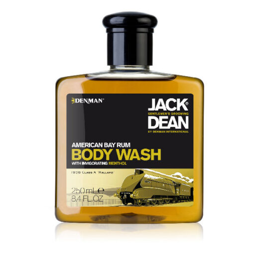 Denman jack dean gentlemen's grooming american bay rum body wash 250ml online shopping billigt tilbud shoppetur