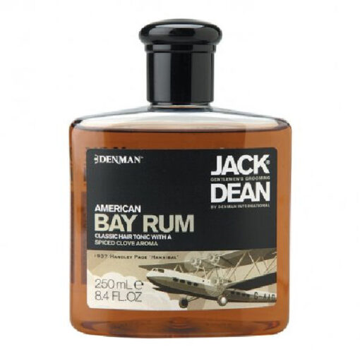 Denman jack dean gentlemen's grooming american bay rum classic hair tonic 250ml online shopping billigt tilbud shoppetur