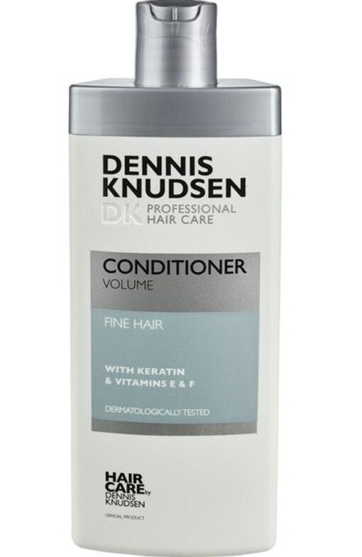 Dennis knudsen conditioner volume fine hair with keratin & provitamins E & F 450ml online shopping billigt tilbud shoppetur