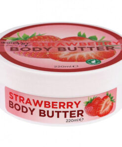 Derma V10 strawberry body butter 220ml online shopping billigt tilbud shoppetur