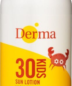 Derma kids sun lotion high SPF30 0% perfume 500ml (minus prop) online shopping billigt tilbud shoppetur