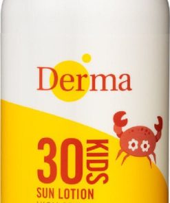 Derma kids sun lotion high SPF30 0% perfume 500ml online shopping billigt tilbud shoppetur