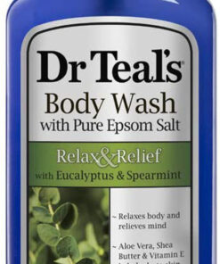 Dr teal's body wash with pure epsom salt relax & relief 710ml online shopping billigt tilbud shoppetur