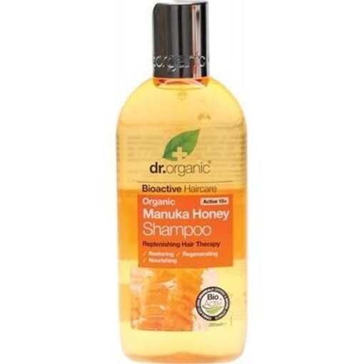 Dr. Organic bioactive haircare organic manuka honey shampoo 265ml online shopping billigt tilbud shoppetur