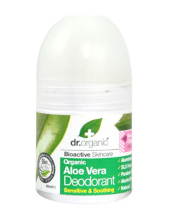 Dr. Organic bioactive skincare organic aloe vera deodorant 50ml online shopping billigt tilbud shoppetur