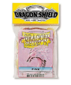 Dragon shield 50 mini card sleeves pink online shopping billigt tilbud shoppetur