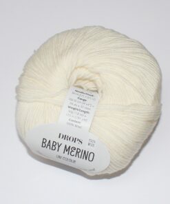 Drops Baby Merino - Natur farve 02 - 50g online shopping billigt tilbud shoppetur