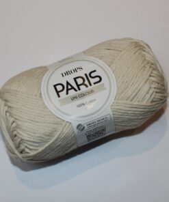 Drops Paris Uni Colour - Naturhvid farve 17