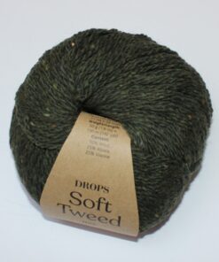 Drops Soft Tweed mix - Spinatgrøn farve 17 - 50g online shopping billigt tilbud shoppetur